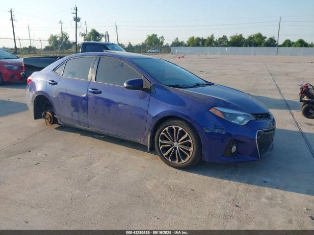  Salvage Toyota Corolla