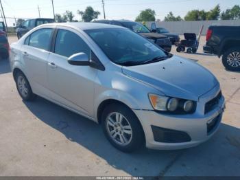  Salvage Chevrolet Sonic