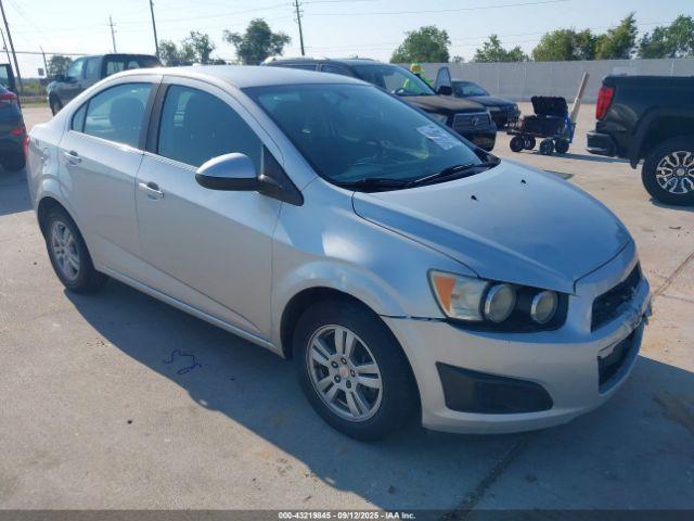  Salvage Chevrolet Sonic