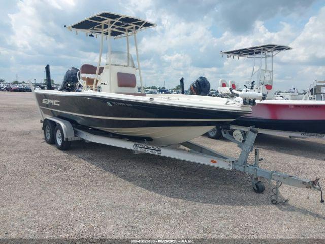  Salvage Epic Wakeboat