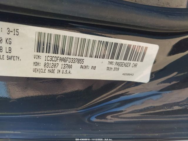 Dodge Dart Se Image 9