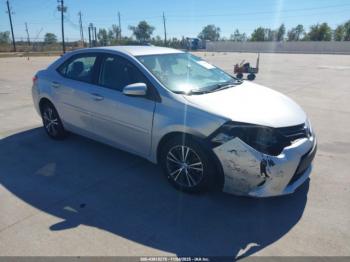  Salvage Toyota Corolla