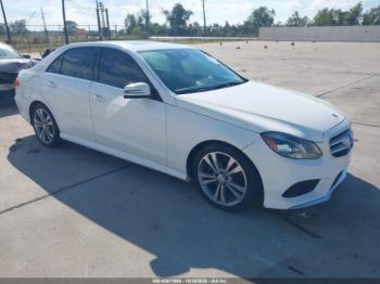  Salvage Mercedes-Benz E-Class