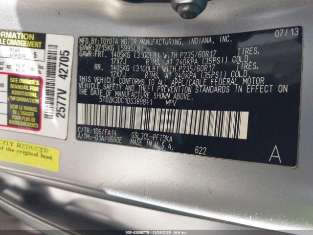 Toyota Sienna L V6 7 Passenger Image 8