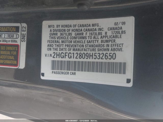 Honda Civic Ex Image 10