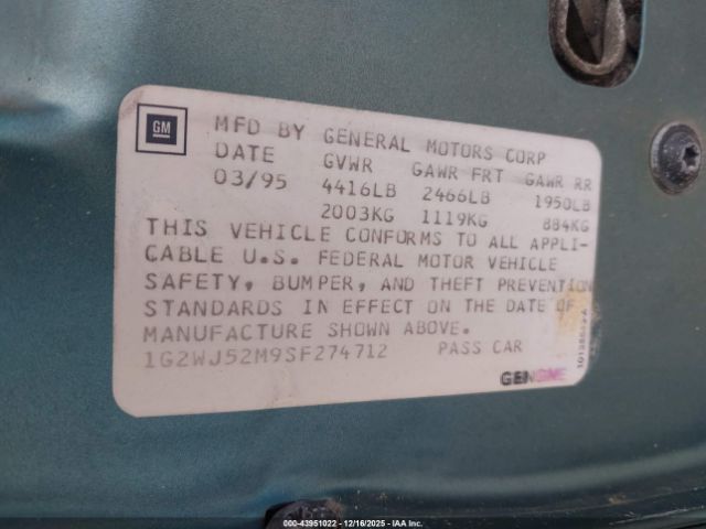 Pontiac Grand Prix Se Image 8