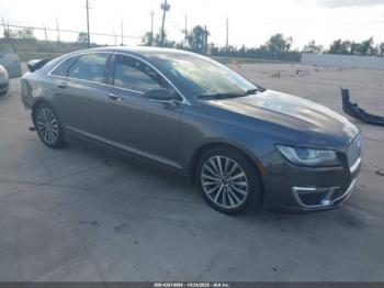  Salvage Lincoln MKZ