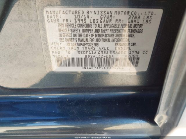 Nissan Sentra Sv Image 9