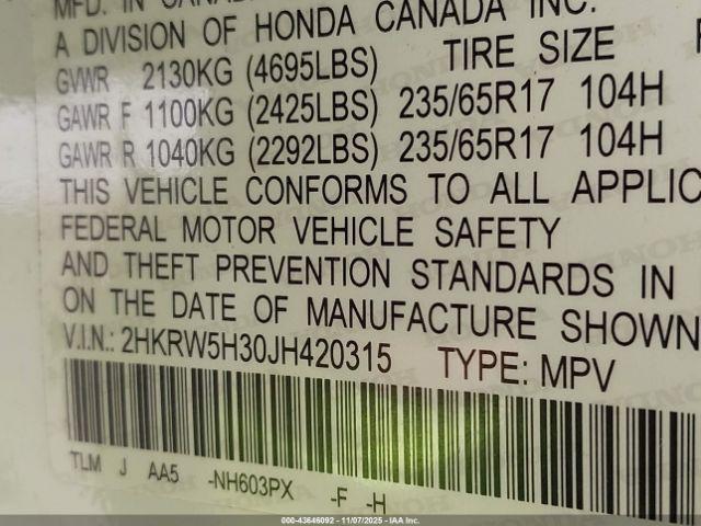 Honda CR-V Lx Image 10