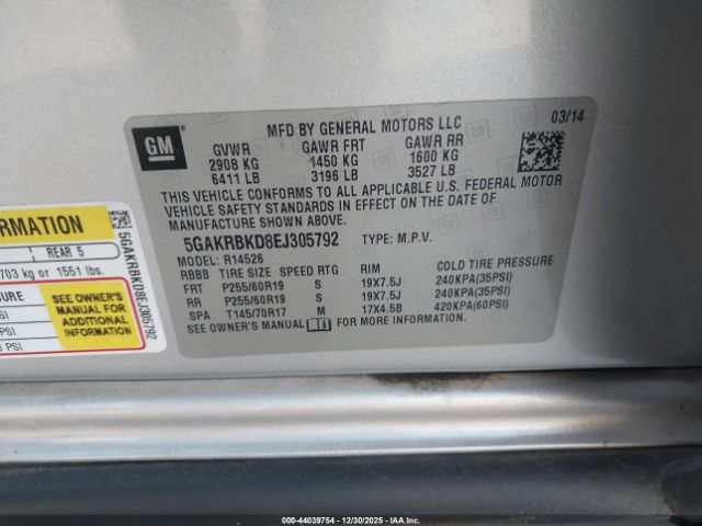 Buick Enclave Leather Image 14