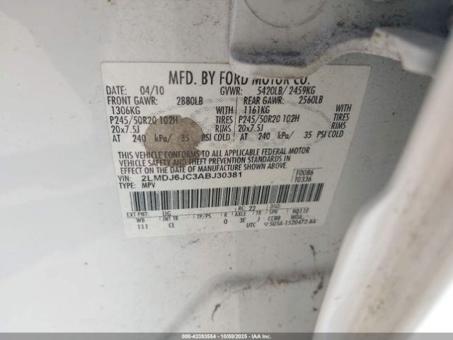 Lincoln MKX Image 10