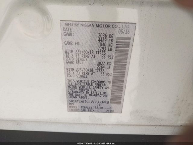 Nissan Rogue Sl Image 6