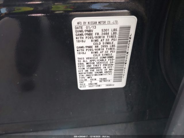 INFINITI Fx Image 13