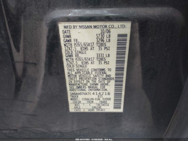 Nissan Frontier Le Image 2