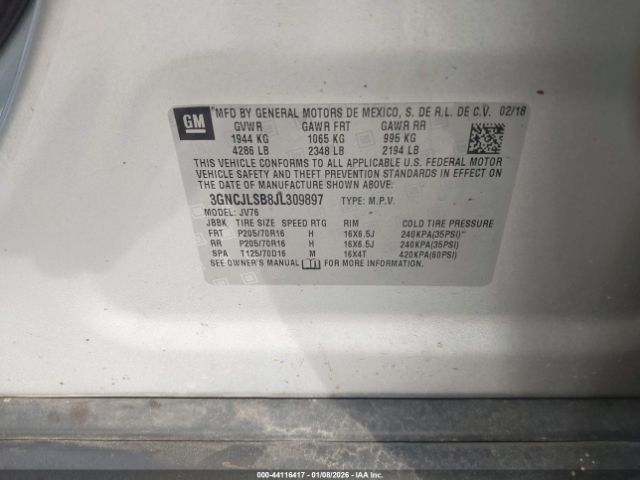 Chevrolet Trax Lt Image 8