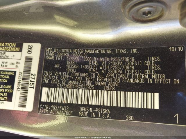 Toyota Tundra Grade 4.6l V8 Image 12