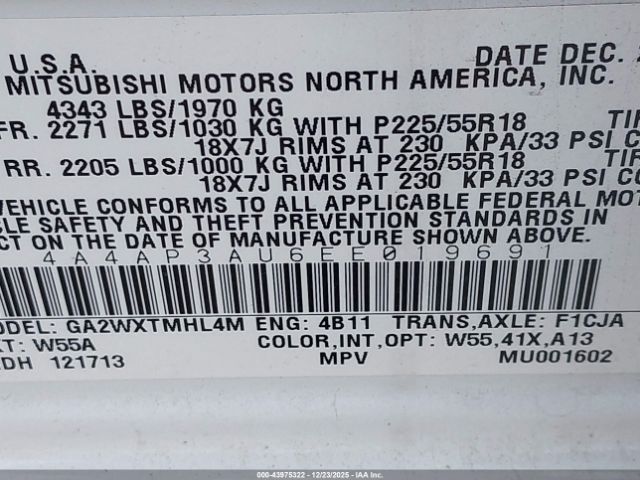 Mitsubishi Outlander Es Image 10