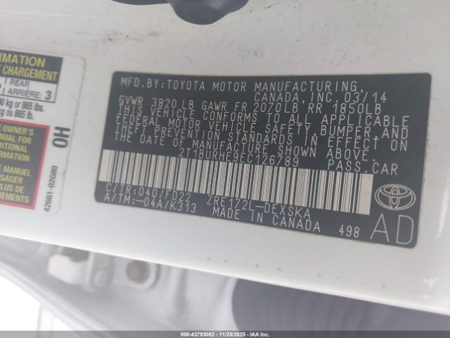 Toyota Corolla S Plus Image 9